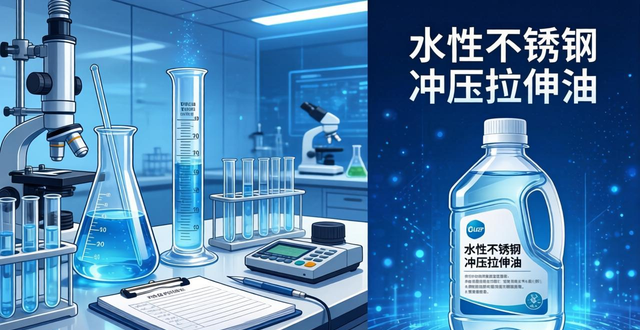 水性不锈钢冲压拉伸油及其制备方法，解决传统油缺点