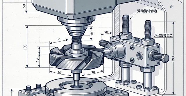 冲压模具浮动旋转切边刀结构，解决传统切边刀诸多问题