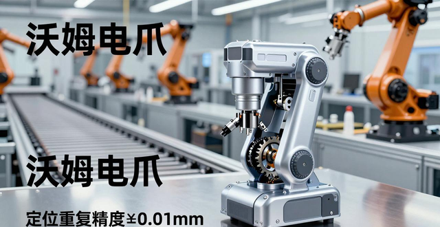 国产智能机器人抓取神器，沃姆电爪性价比超高