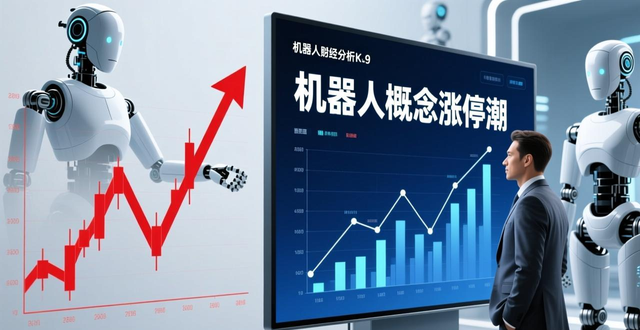 机器人概念板块涨停潮，概念股龙头表现及市场空间分析