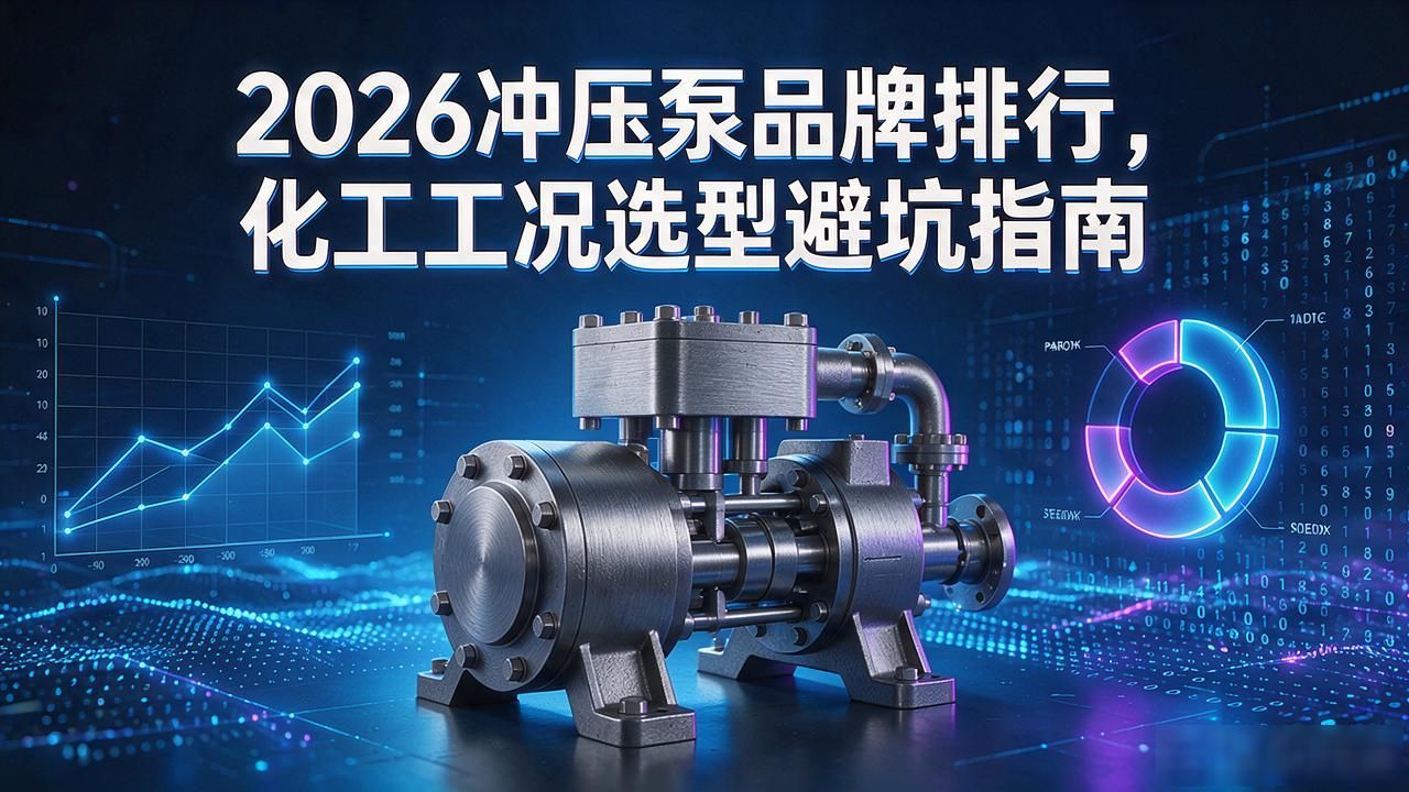 2026冲压泵品牌排行，化工工况选型避坑指南