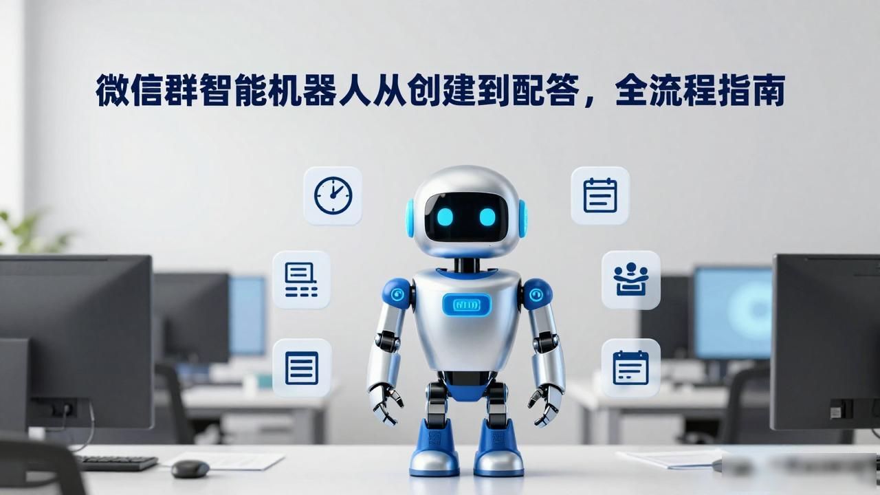 微信群智能机器人从创建到配置问答，全流程指南