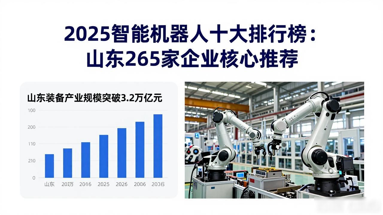 2025智能机器人十大排行榜：山东265家企业核心推荐