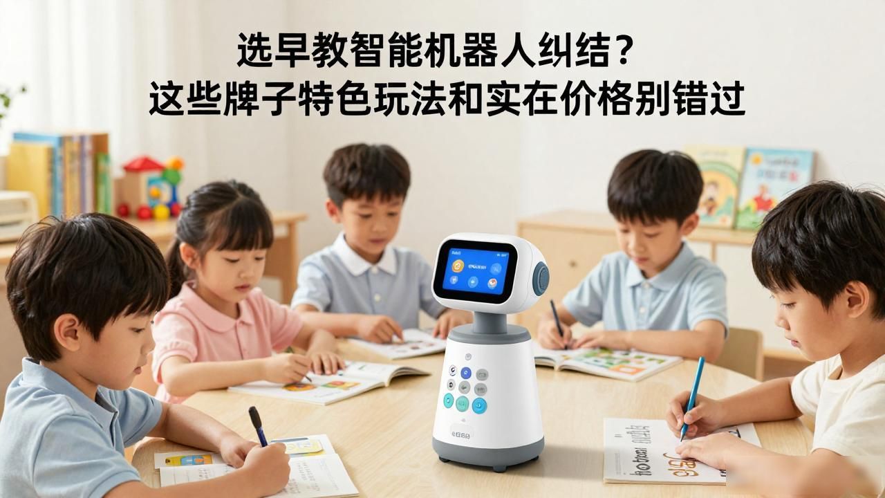 选早教智能机器人纠结？这些牌子特色玩法和实在价格别错过