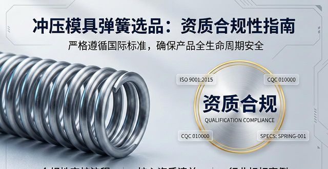 冲压模具弹簧规格怎么选？东莞异形弹簧品牌推荐，精度差0.02mm就亏惨了