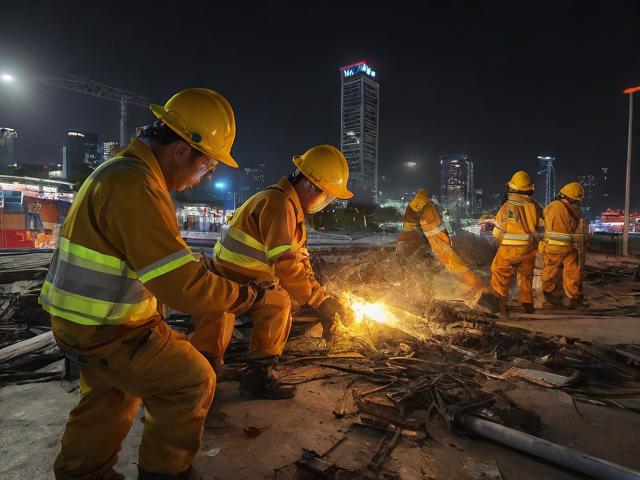 北滘应急办开展夜间安全生产专项执法行动,排查隐患促整改